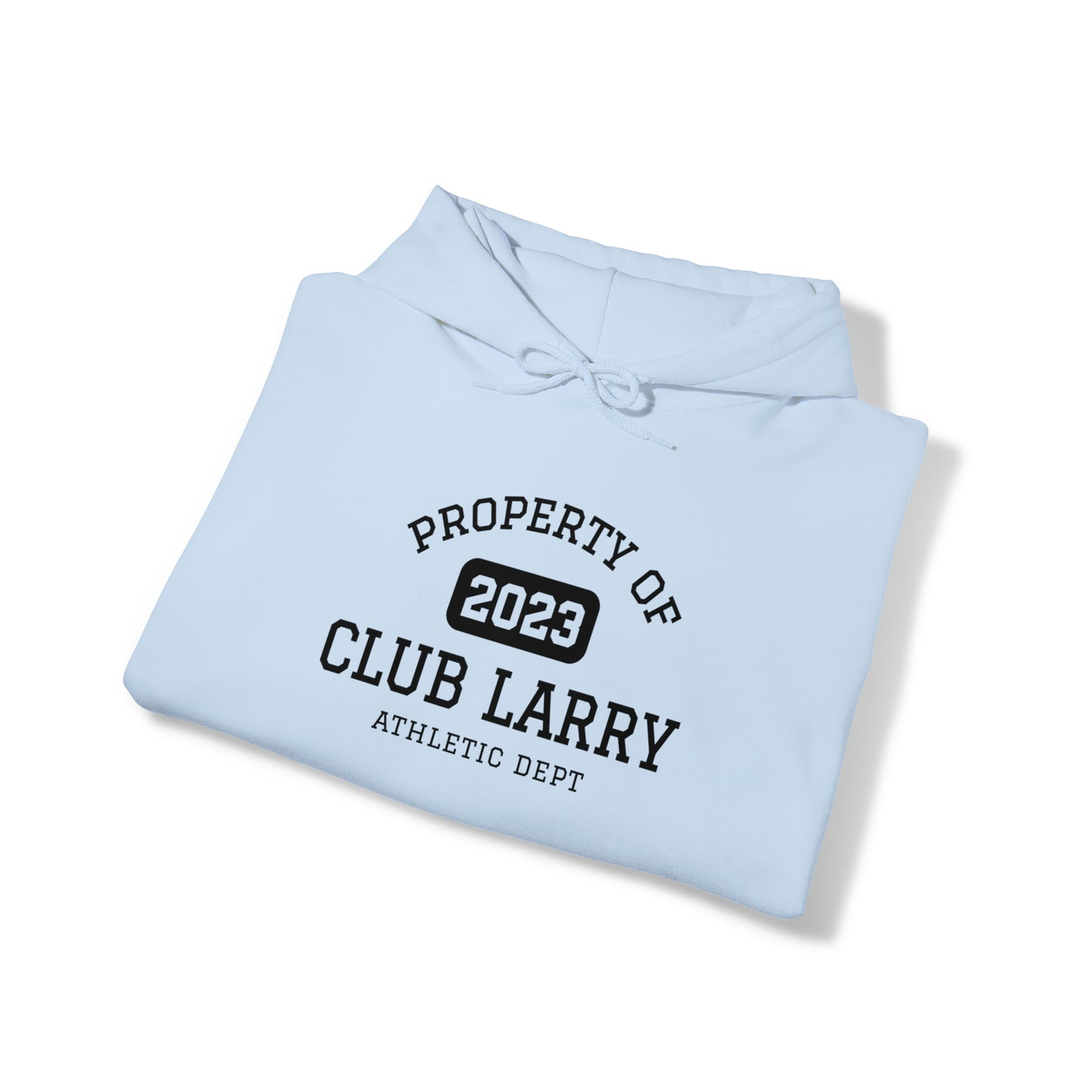 Club Larry Athletic Department Heavy Blend Hooded Sweatshirt, Larry Name Hoodie
