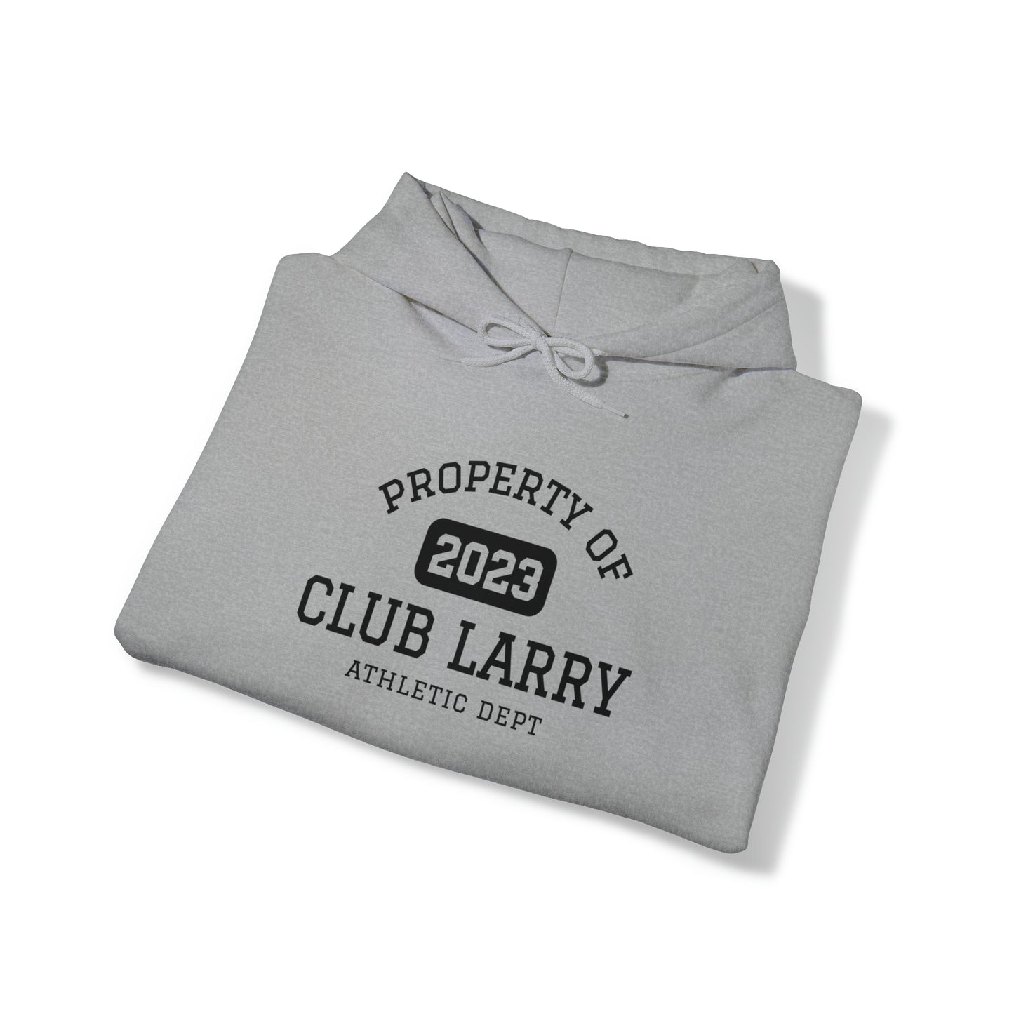 Club Larry Athletic Department Heavy Blend Hooded Sweatshirt, Larry Name Hoodie