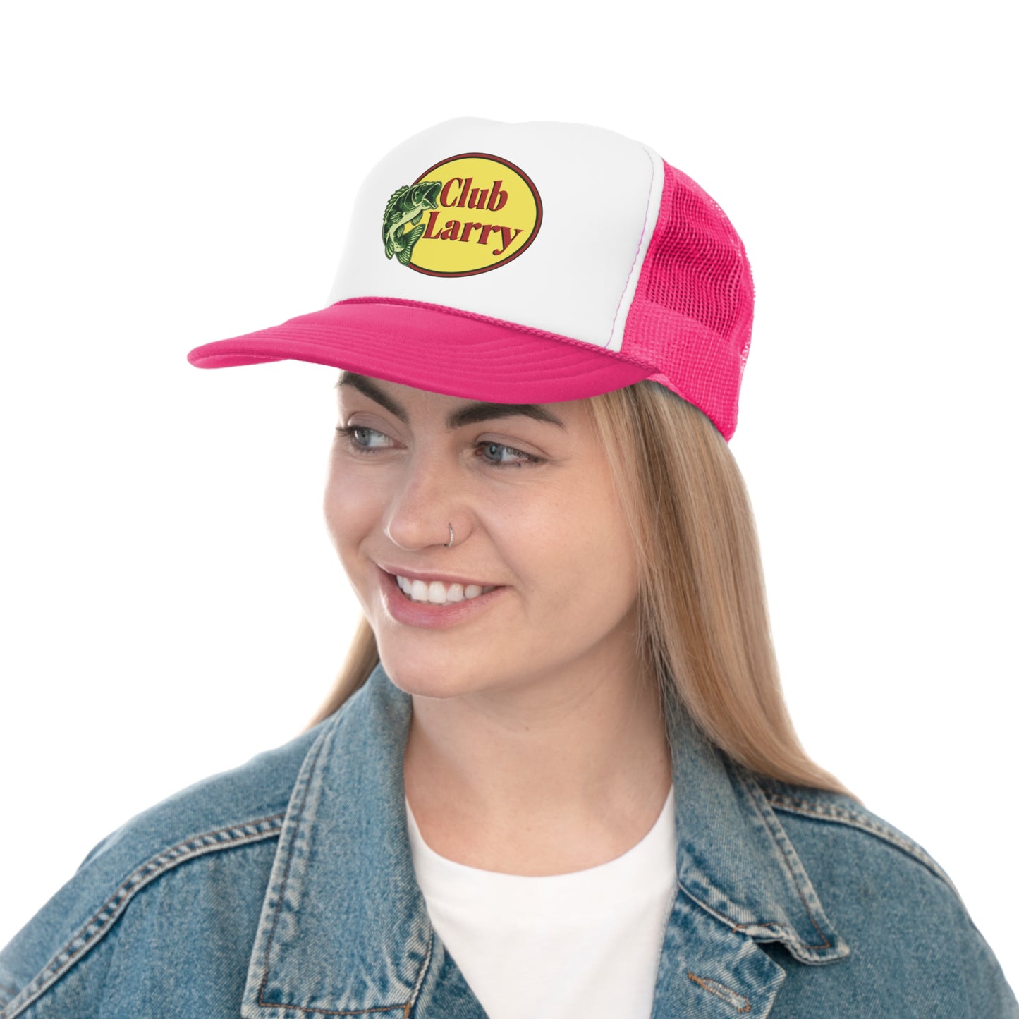 Club Larry Trucker Cap, Fisherman Larry Trucker Hat