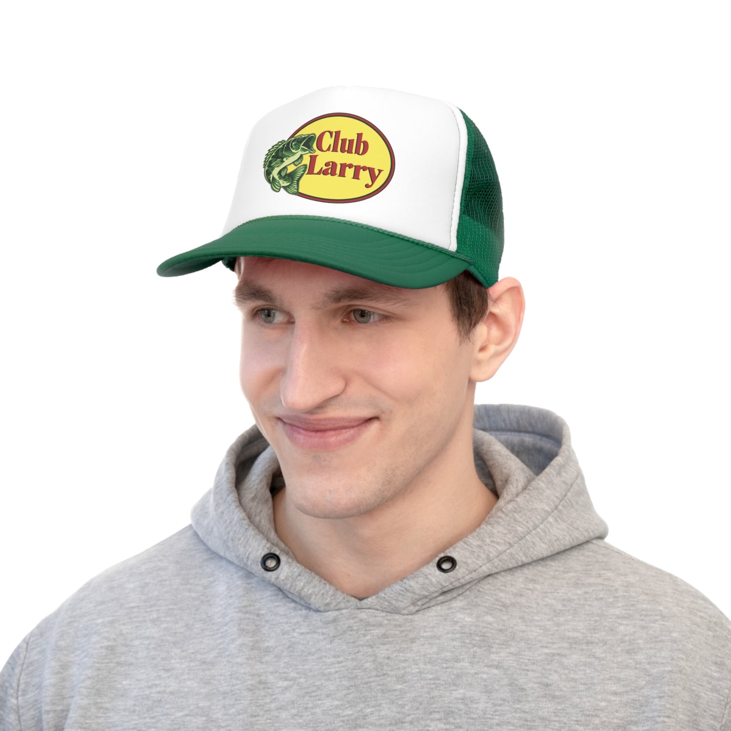 Club Larry Trucker Cap, Fisherman Larry Trucker Hat