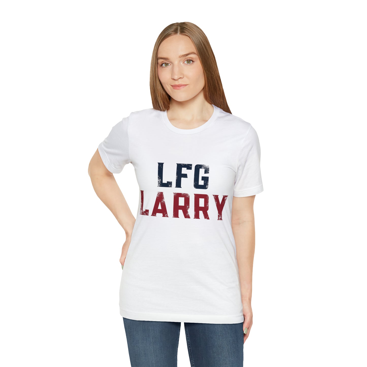 LFG Larry Short Sleeve T-Shirt, Funny Larry Name Tee