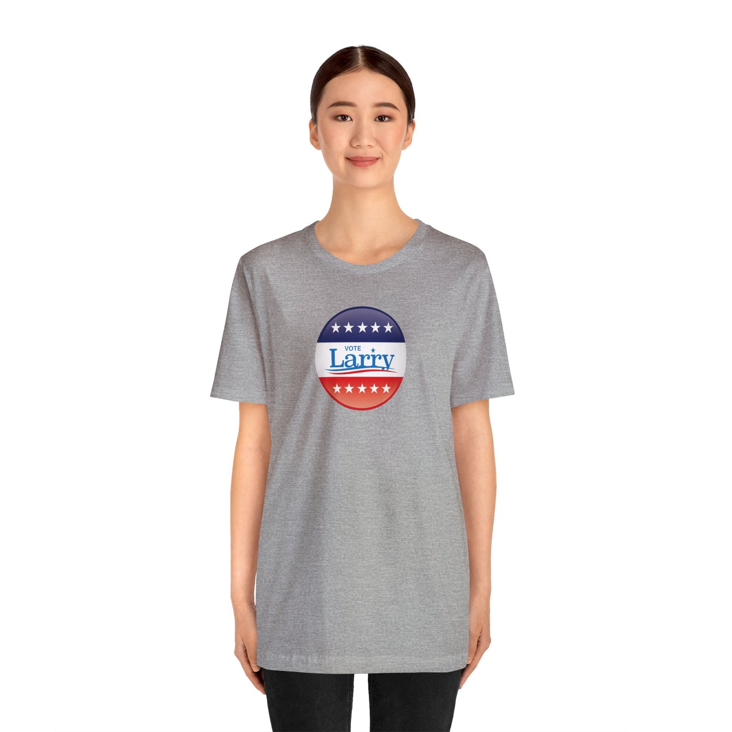 Vote Larry Unisex Short Sleeve T-shirt
