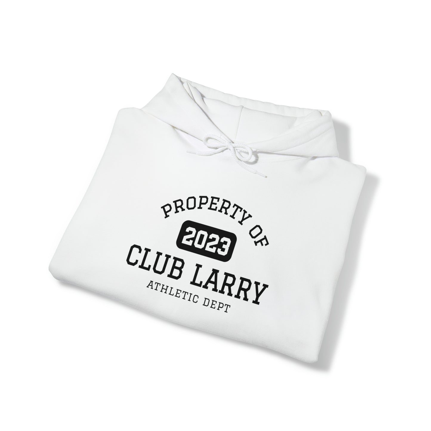 Club Larry Athletic Department Heavy Blend Hooded Sweatshirt, Larry Name Hoodie