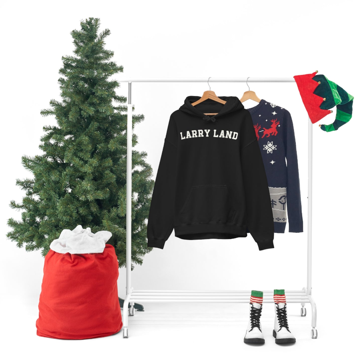 Unisex Heavy Blend™ Larry Land Hooded Sweatshirt