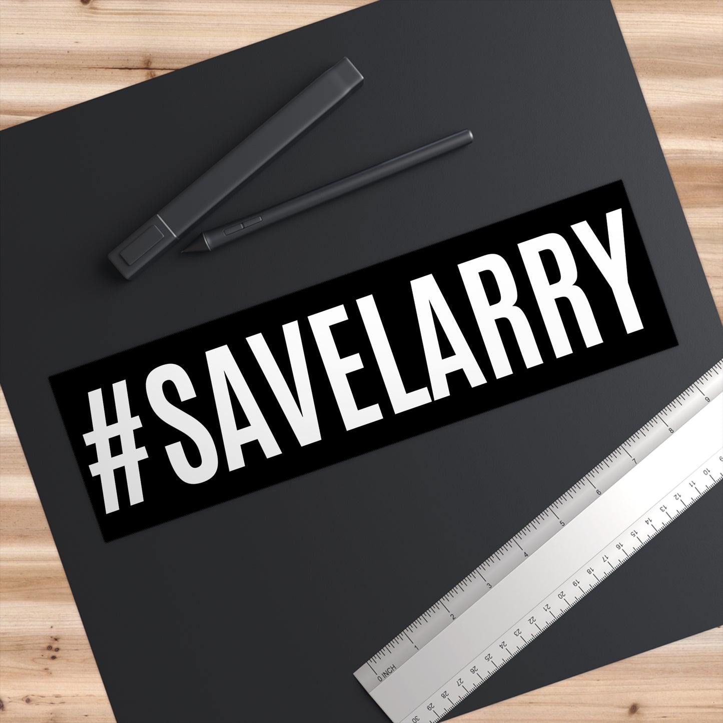 #SaveLarry Bumper Sticker