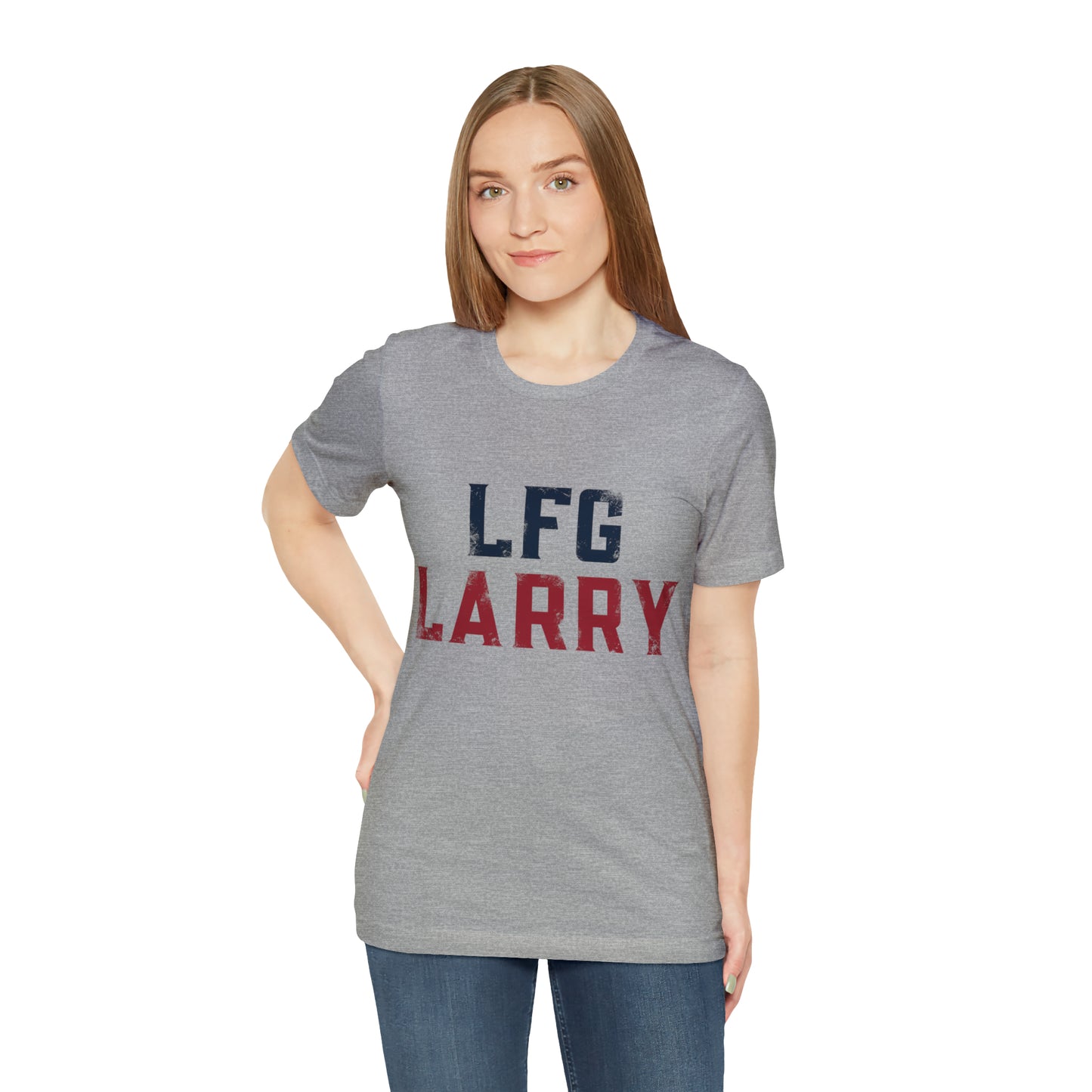 LFG Larry Short Sleeve T-Shirt, Funny Larry Name Tee