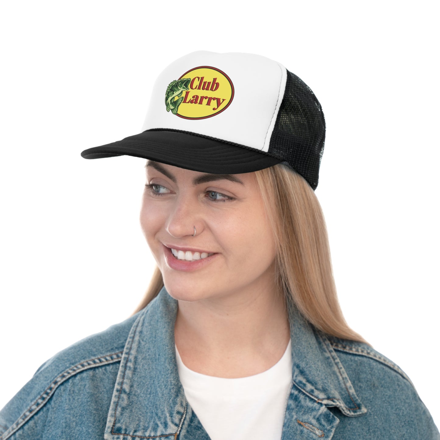 Club Larry Trucker Cap, Fisherman Larry Trucker Hat