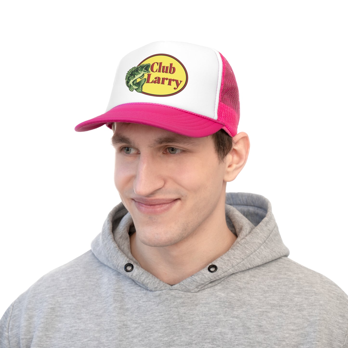Club Larry Trucker Cap, Fisherman Larry Trucker Hat