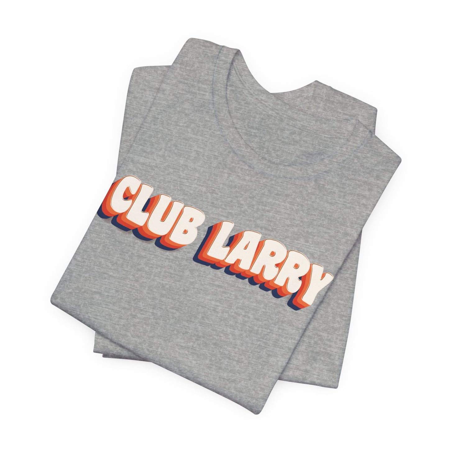 Club Name Tee — Retro Style Larry T-Shirt