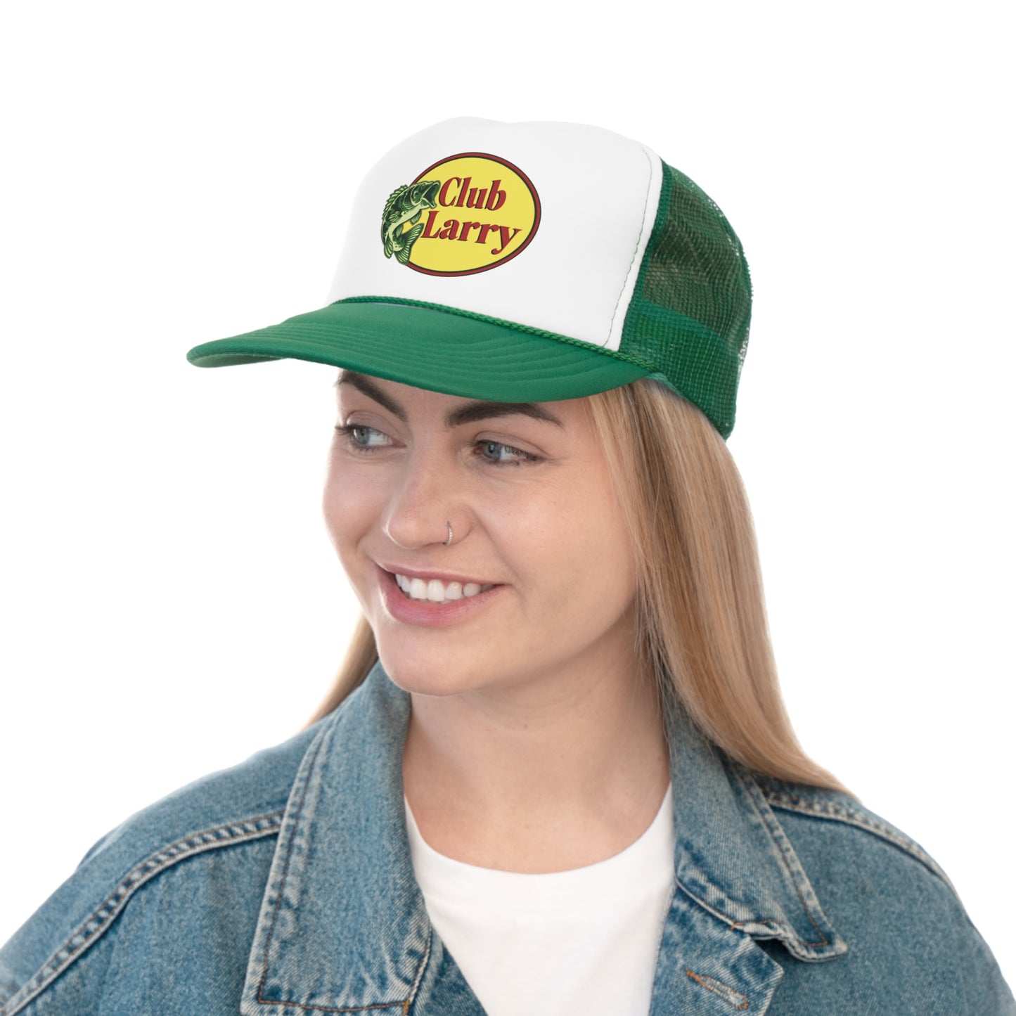 Club Larry Trucker Cap, Fisherman Larry Trucker Hat