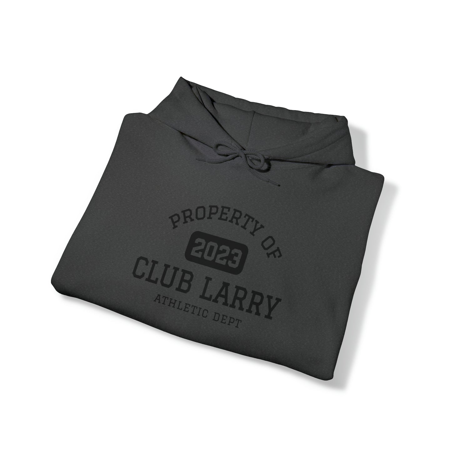 Club Larry Athletic Department Heavy Blend Hooded Sweatshirt, Larry Name Hoodie