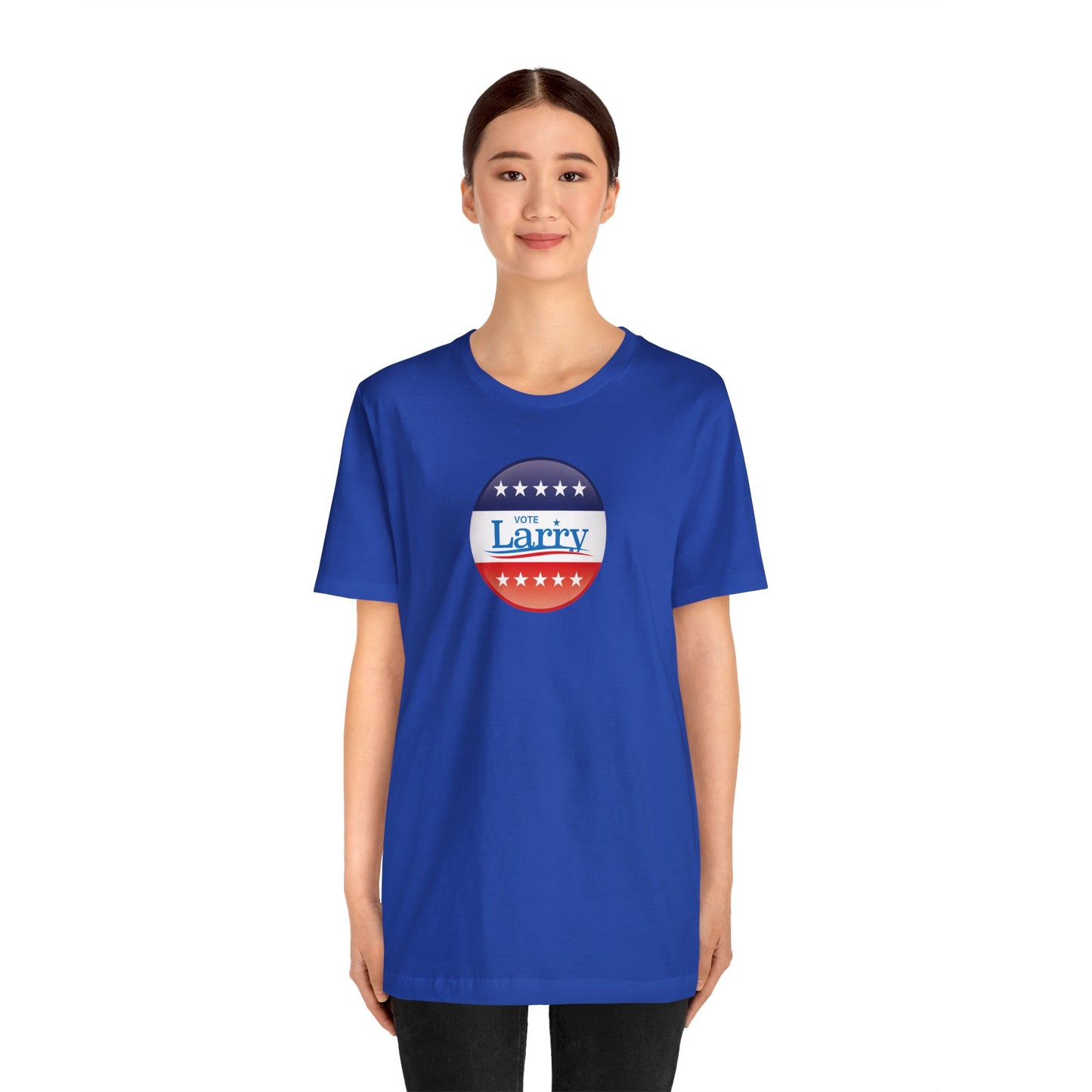 Vote Larry Unisex Short Sleeve T-shirt