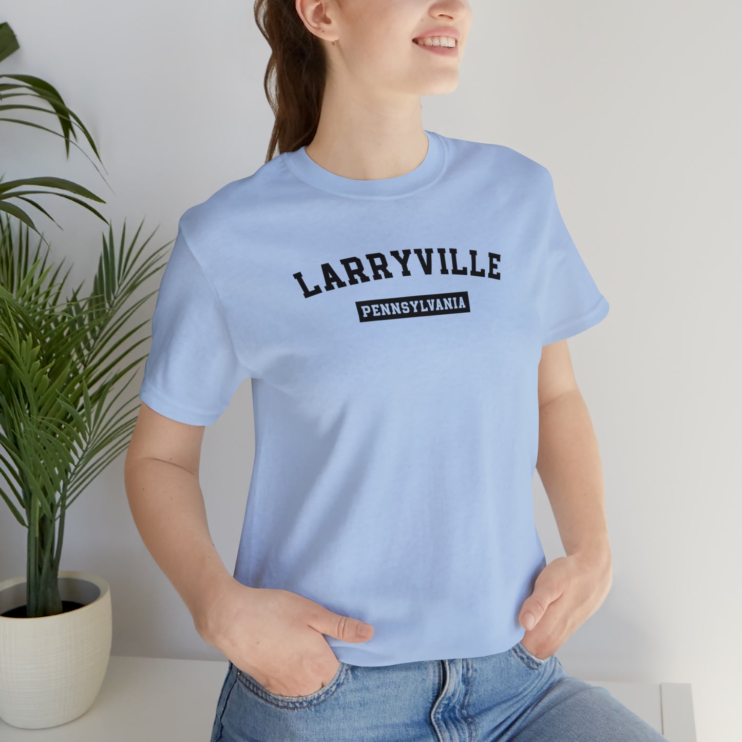 Larryville Pennsylvania Unisex Short Sleeve T-Shirt, Lawrenceville PA Tee