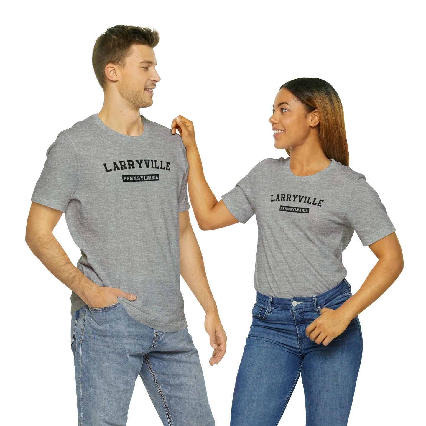 Larryville Pennsylvania Unisex Short Sleeve T-Shirt, Lawrenceville PA Tee