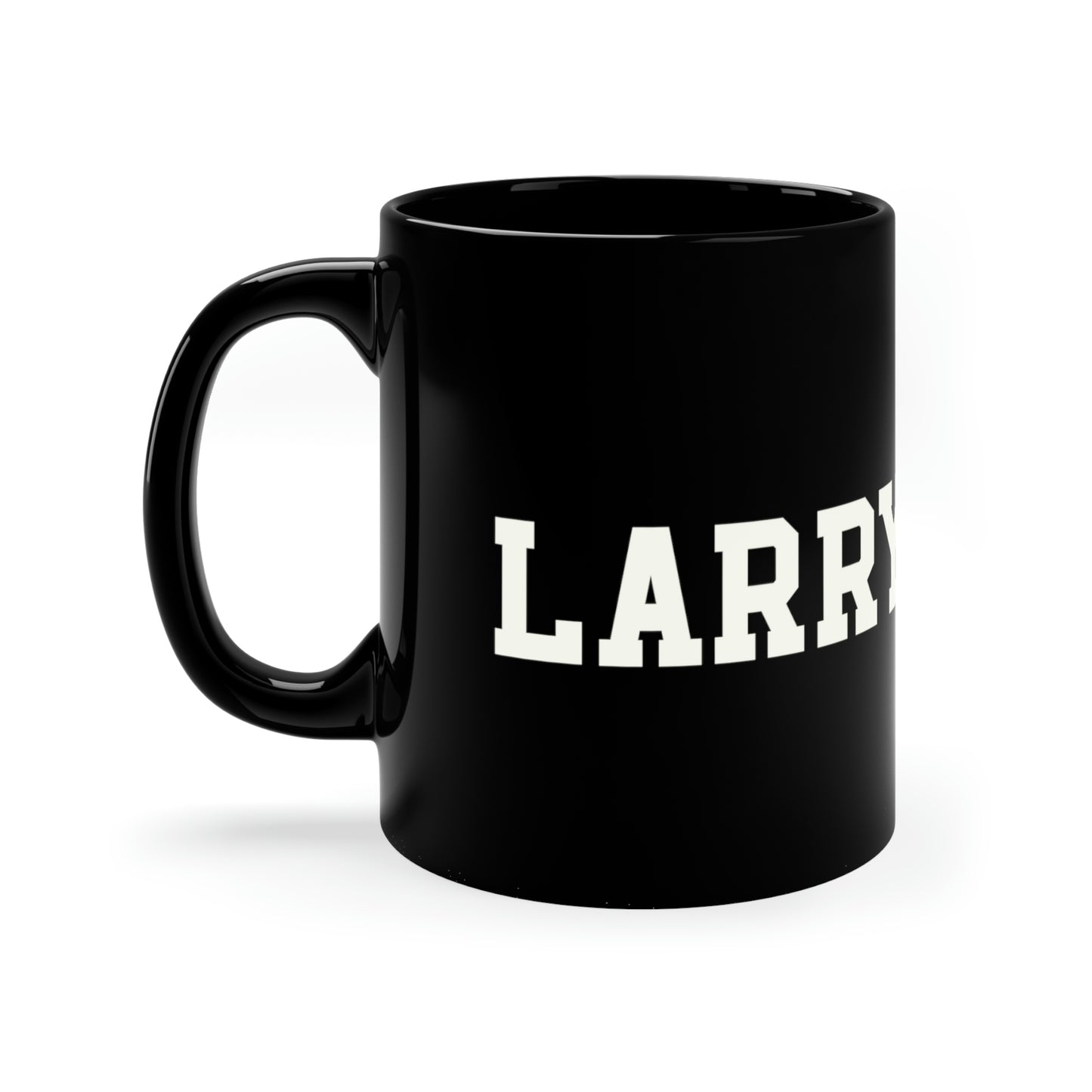 Larryville 11oz Black Mug