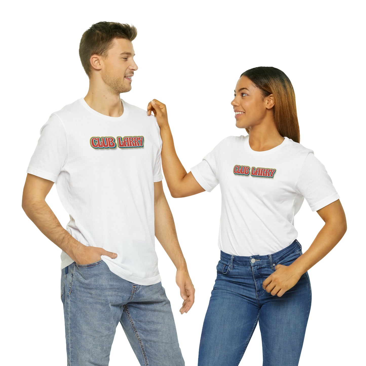 Club Larry Retro Short Sleeve Tee