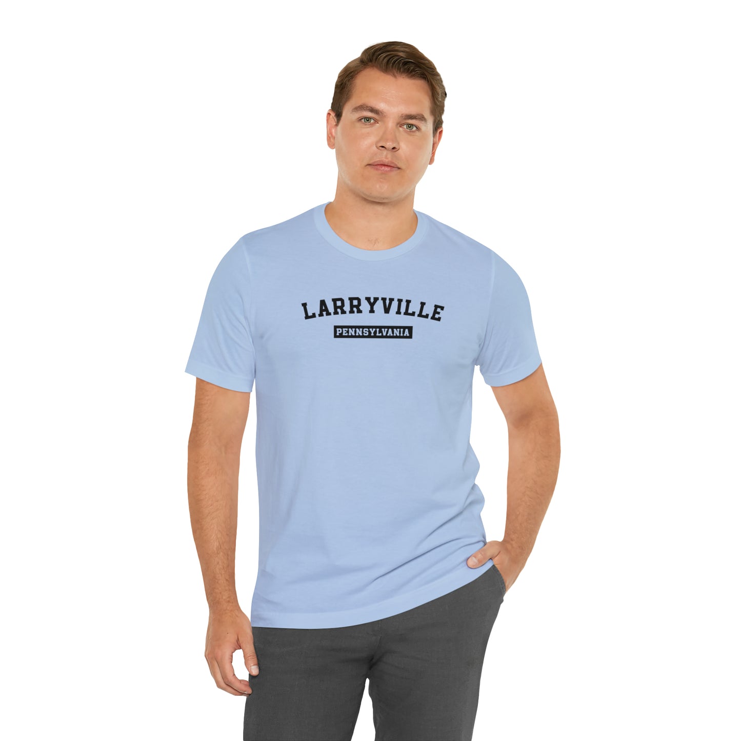 Larryville Pennsylvania Unisex Short Sleeve T-Shirt, Lawrenceville PA Tee