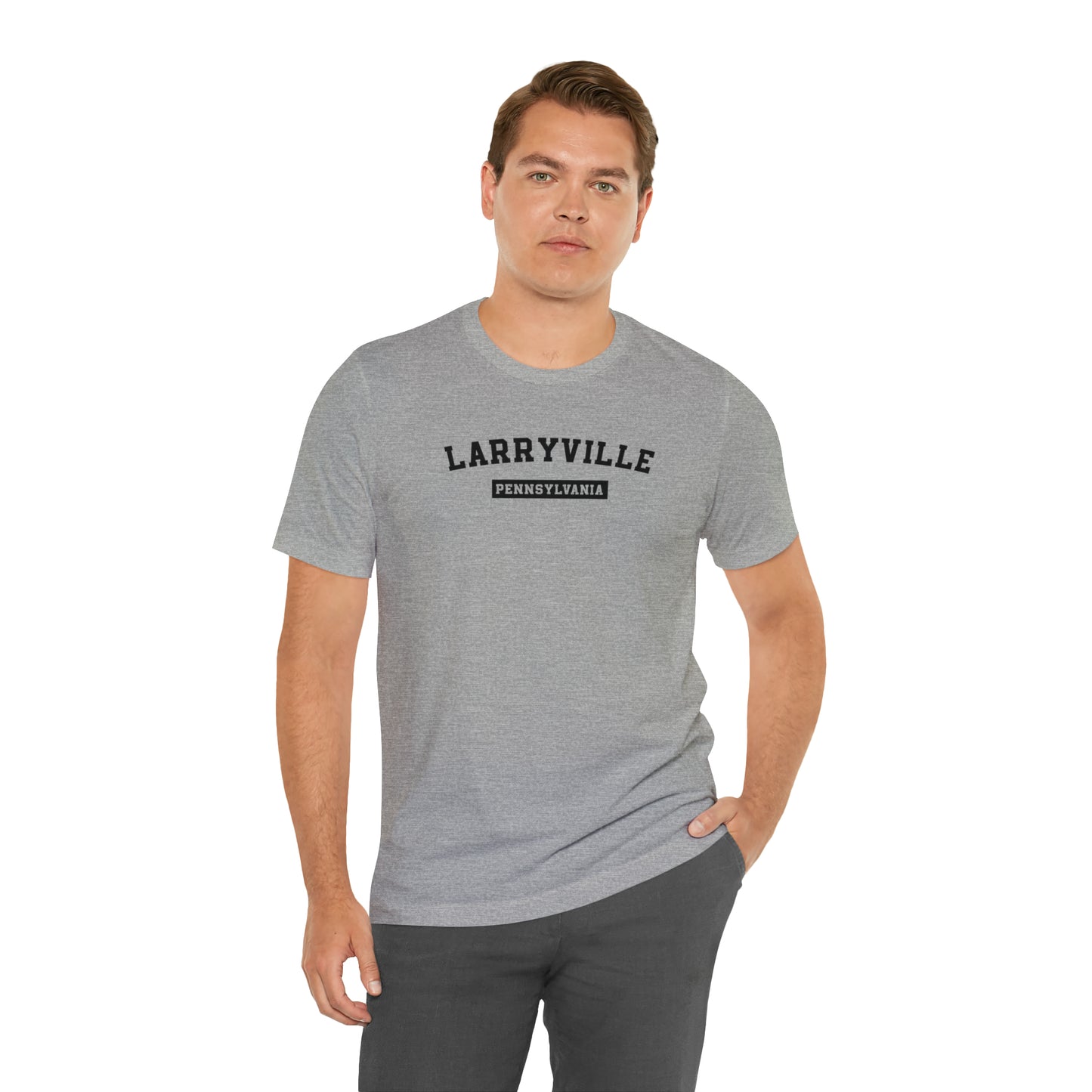 Larryville Pennsylvania Unisex Short Sleeve T-Shirt, Lawrenceville PA Tee