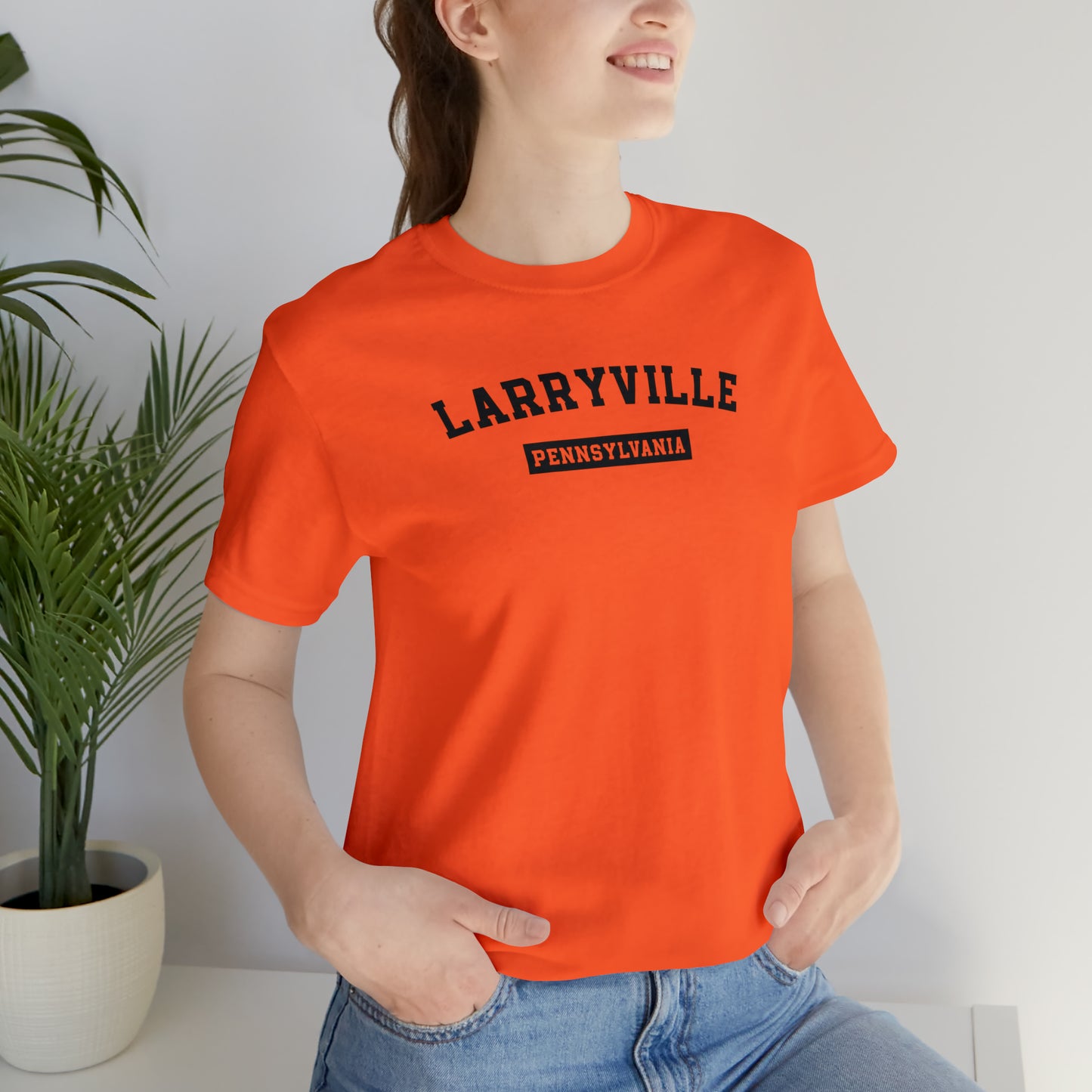 Larryville Pennsylvania Unisex Short Sleeve T-Shirt, Lawrenceville PA Tee