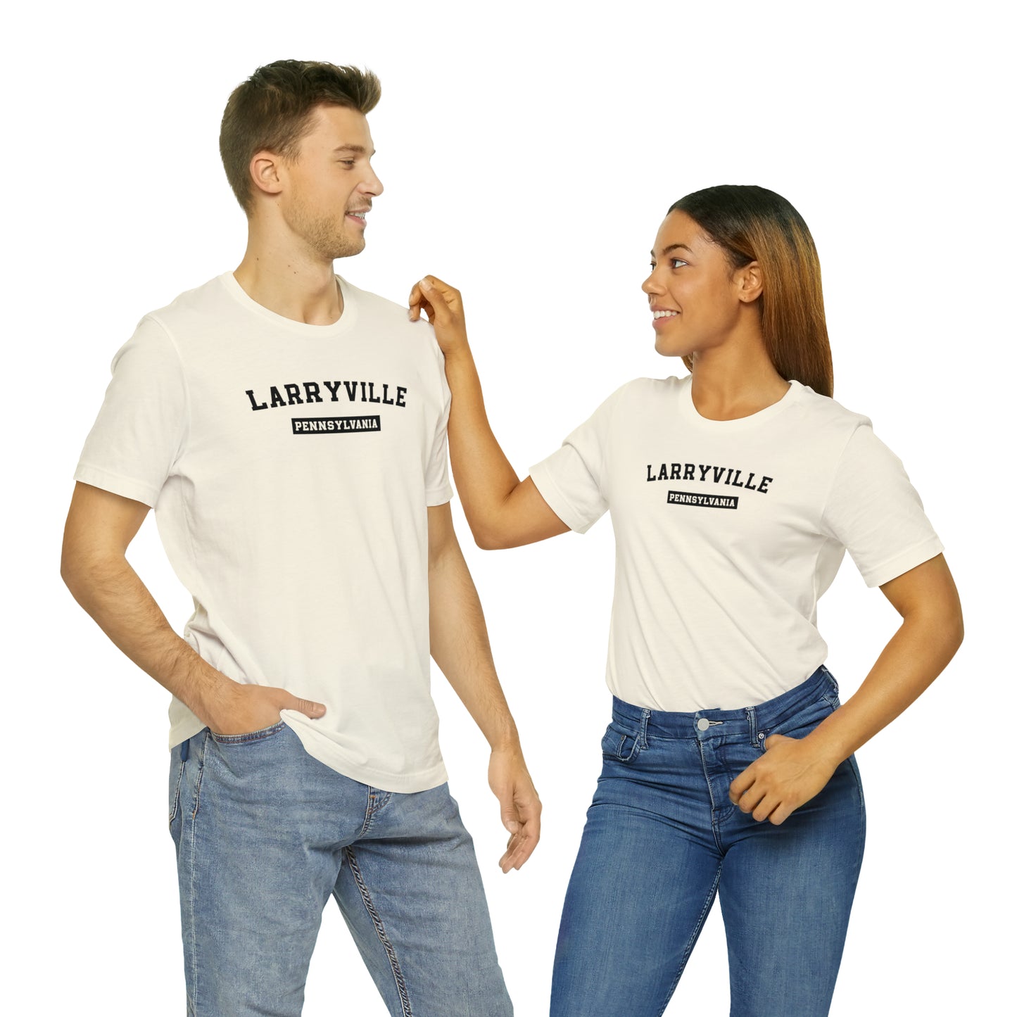 Larryville Pennsylvania Unisex Short Sleeve T-Shirt, Lawrenceville PA Tee