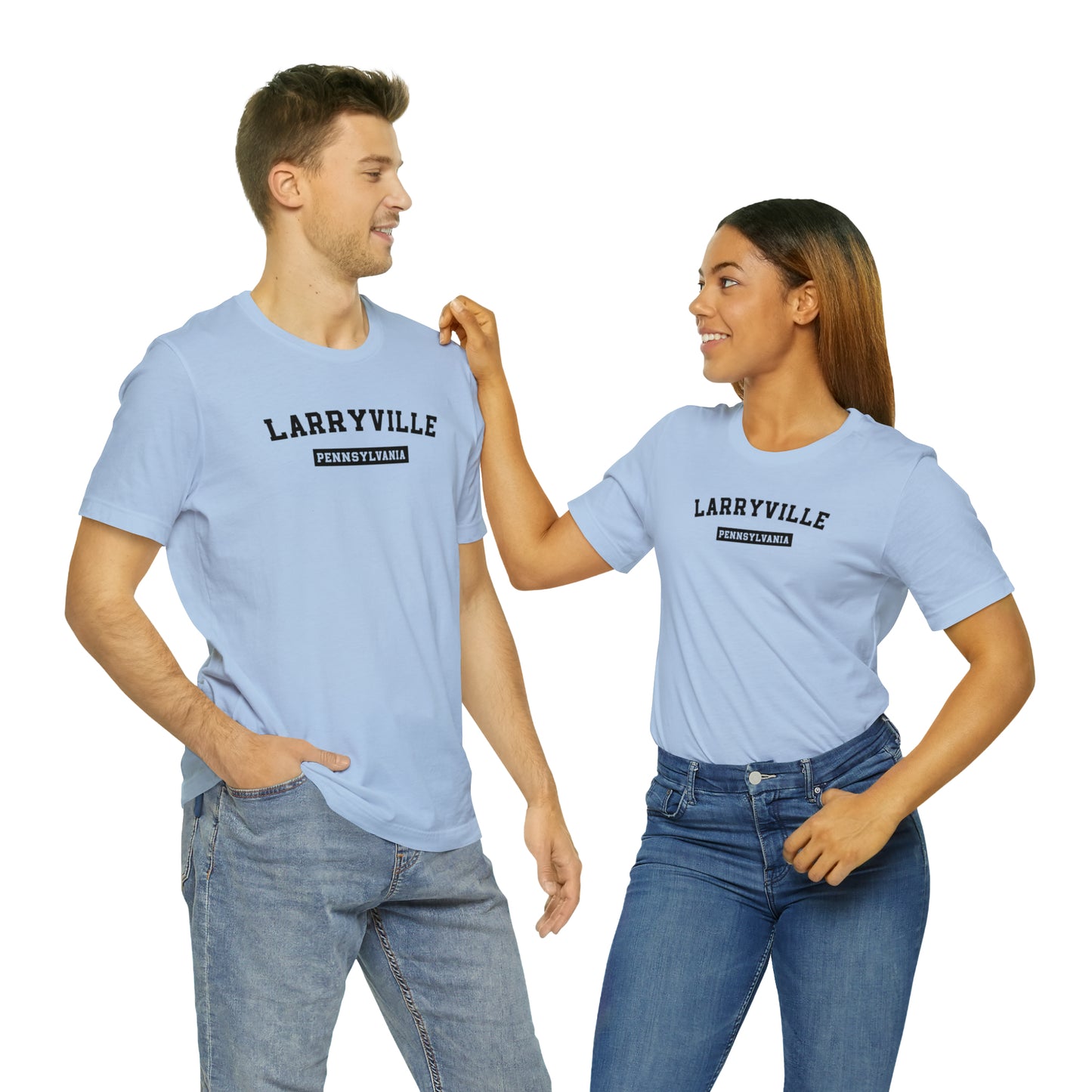 Larryville Pennsylvania Unisex Short Sleeve T-Shirt, Lawrenceville PA Tee