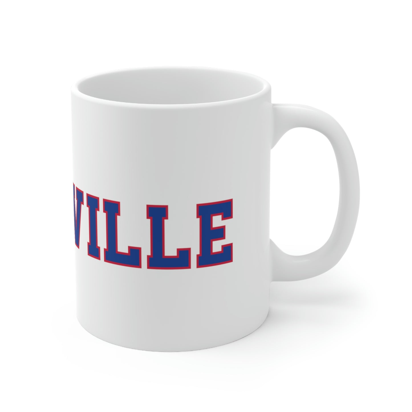Larryville - Ceramic White Coffee Mug 11oz