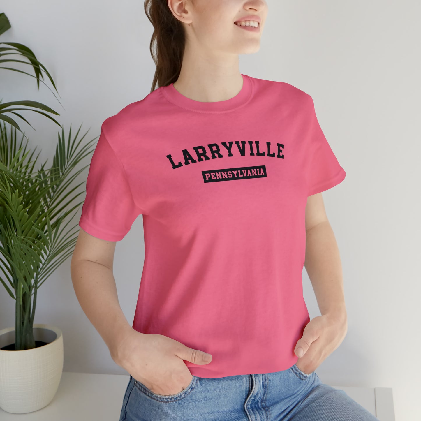 Larryville Pennsylvania Unisex Short Sleeve T-Shirt, Lawrenceville PA Tee