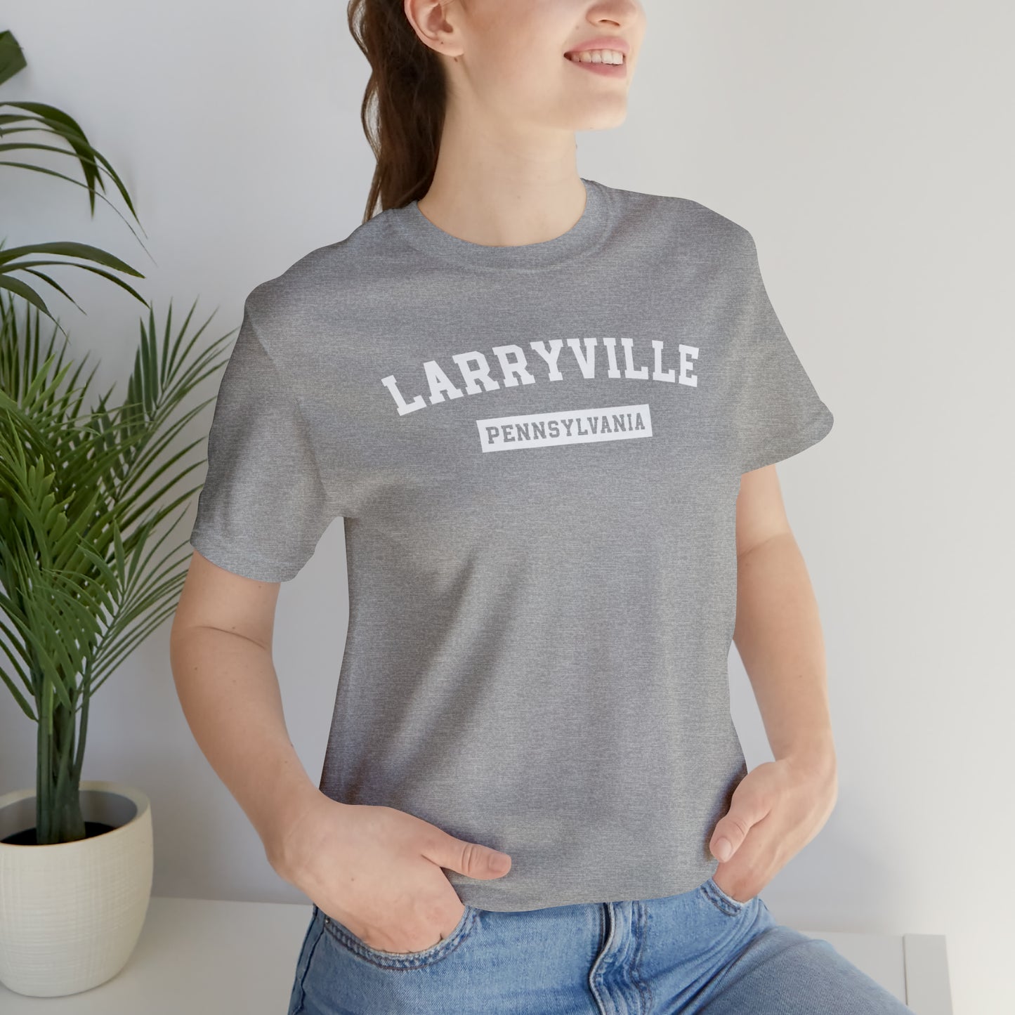 Larryville Pennsylvania Unisex Short Sleeve Tee