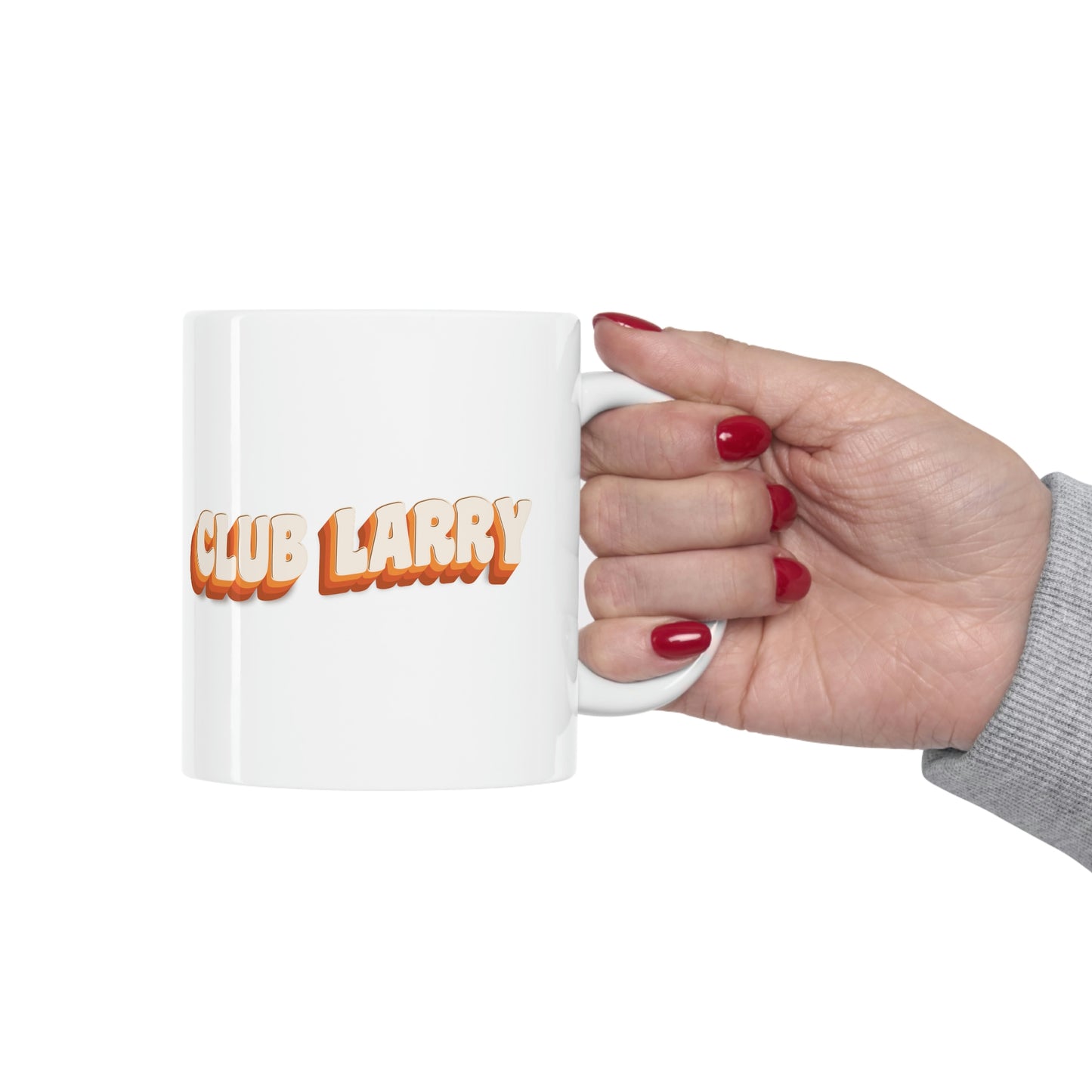 Club Larry Retro Ceramic Mug 11oz