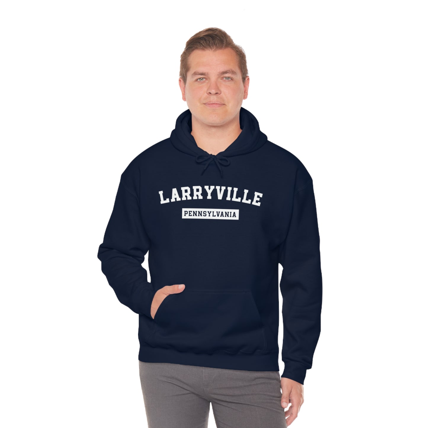Larryville Pennsylvania Unisex Hoodie, Funny Lawrenceville Hooded Sweatshirt