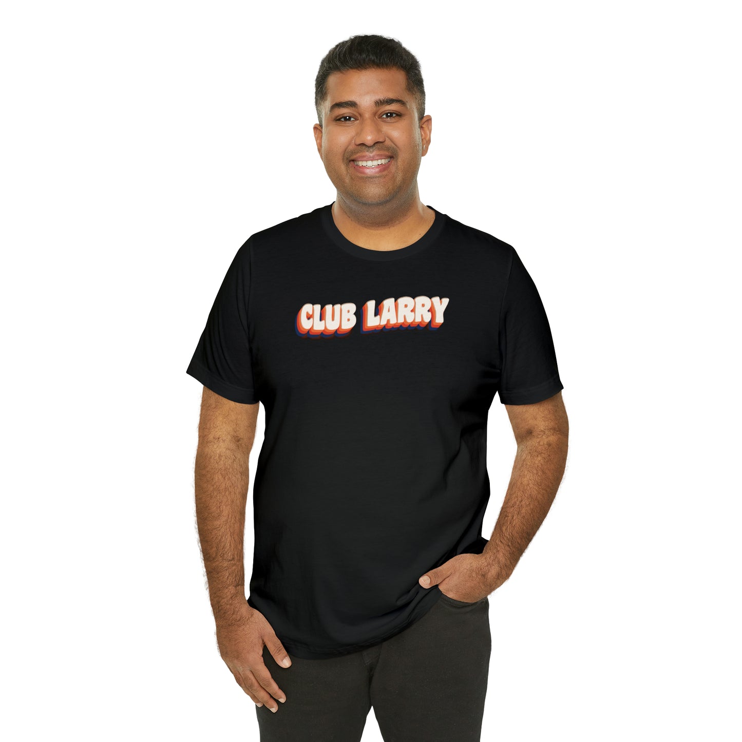 Club Larry Unisex Short Sleeve Tee