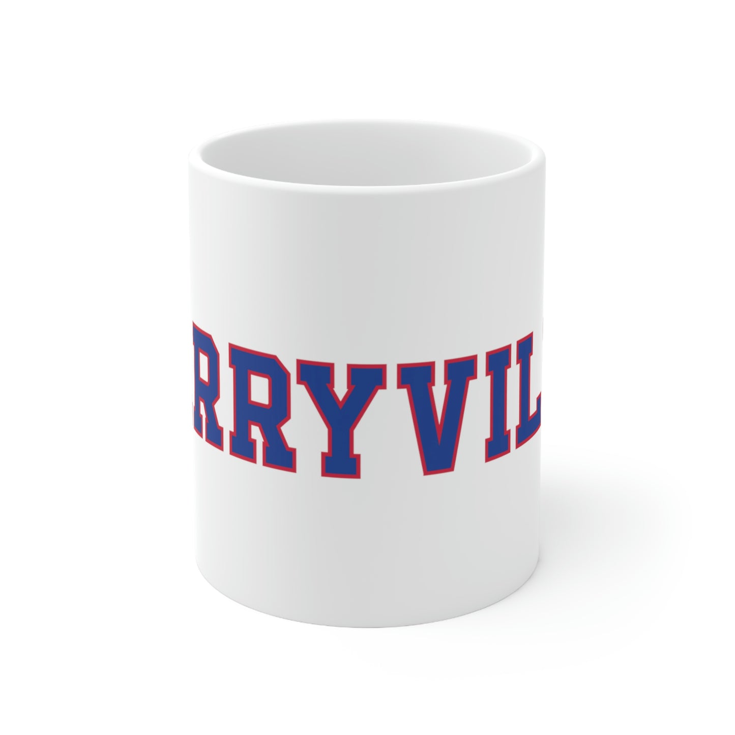 Larryville - Ceramic White Coffee Mug 11oz