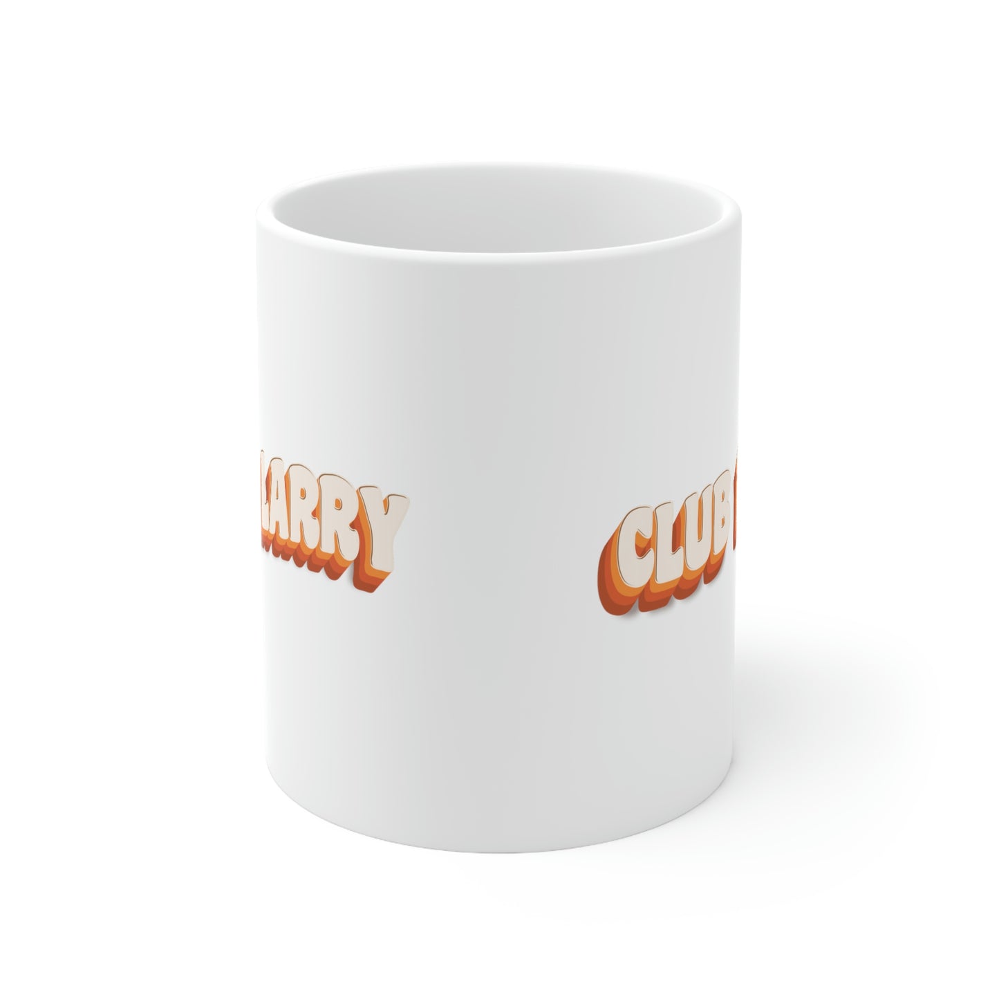 Retro Club Larry - Ceramic Coffee Mug 11oz