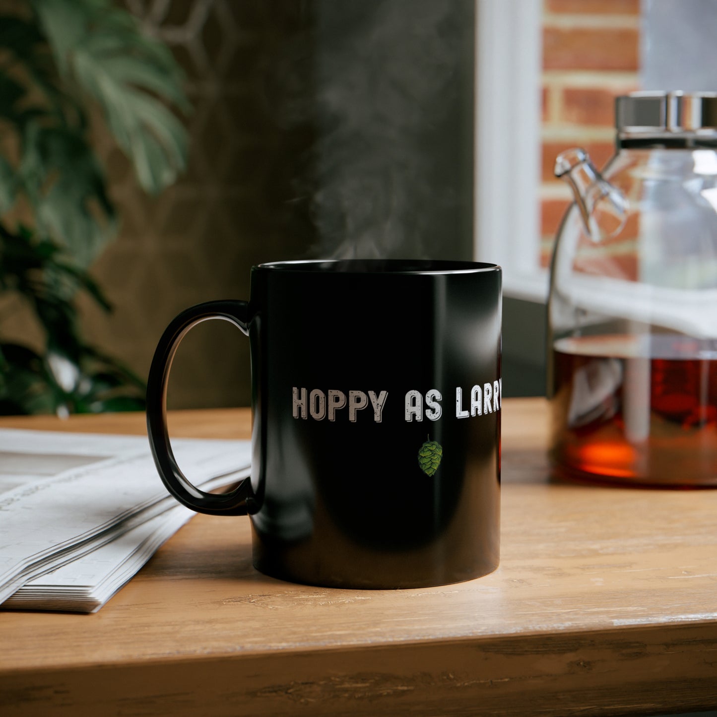 Hoppy as Larry - 11oz Black Mug