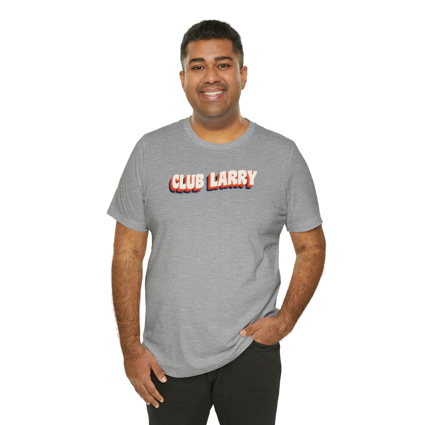 Club Larry Unisex Short Sleeve Tee