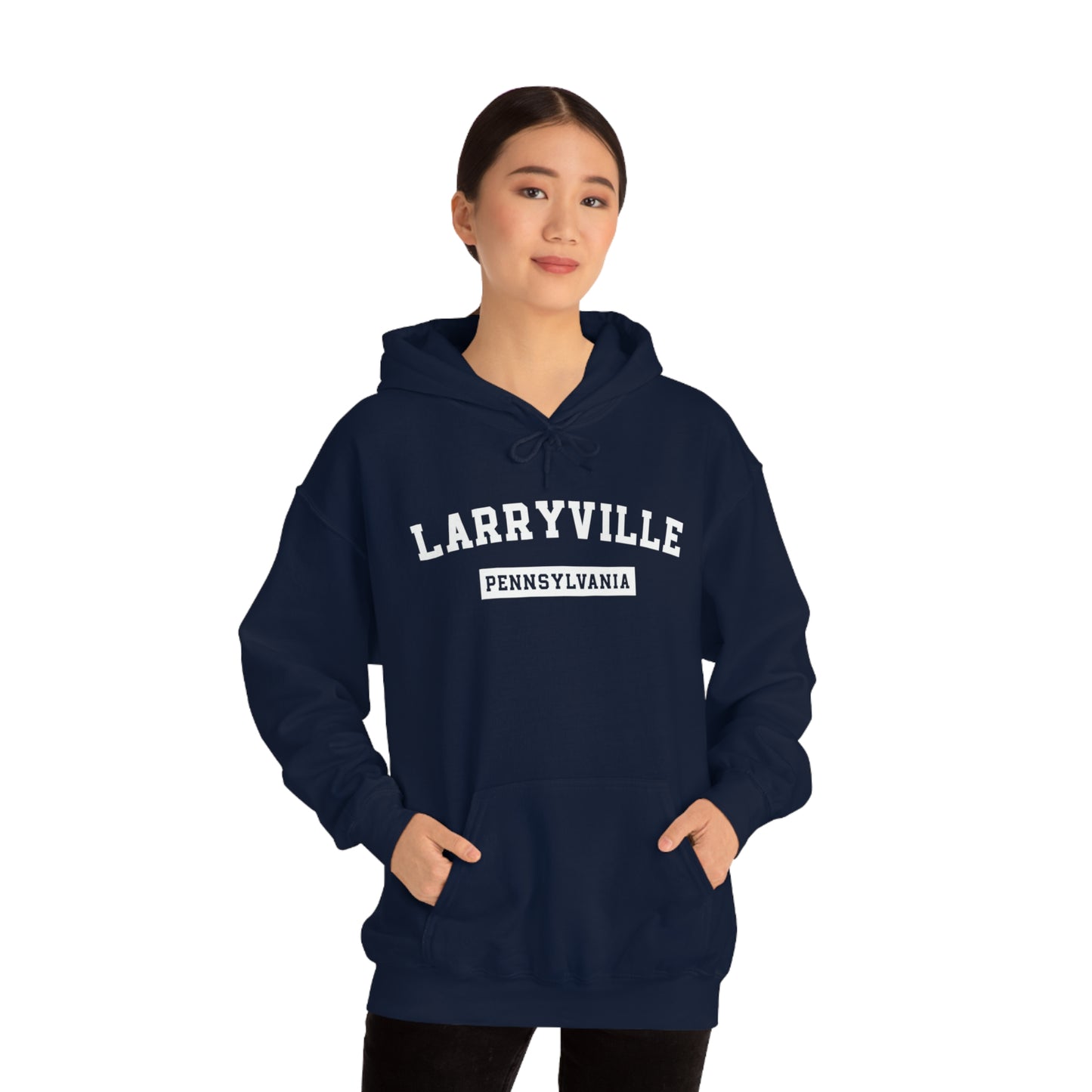 Larryville Pennsylvania Unisex Hoodie, Funny Lawrenceville Hooded Sweatshirt
