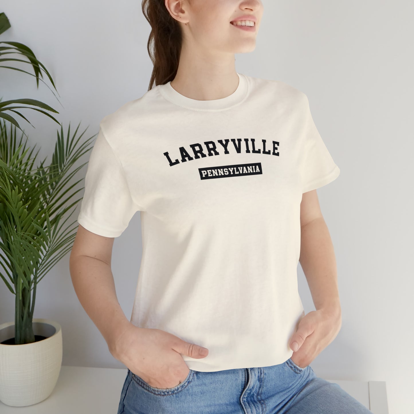 Larryville Pennsylvania Unisex Short Sleeve T-Shirt, Lawrenceville PA Tee