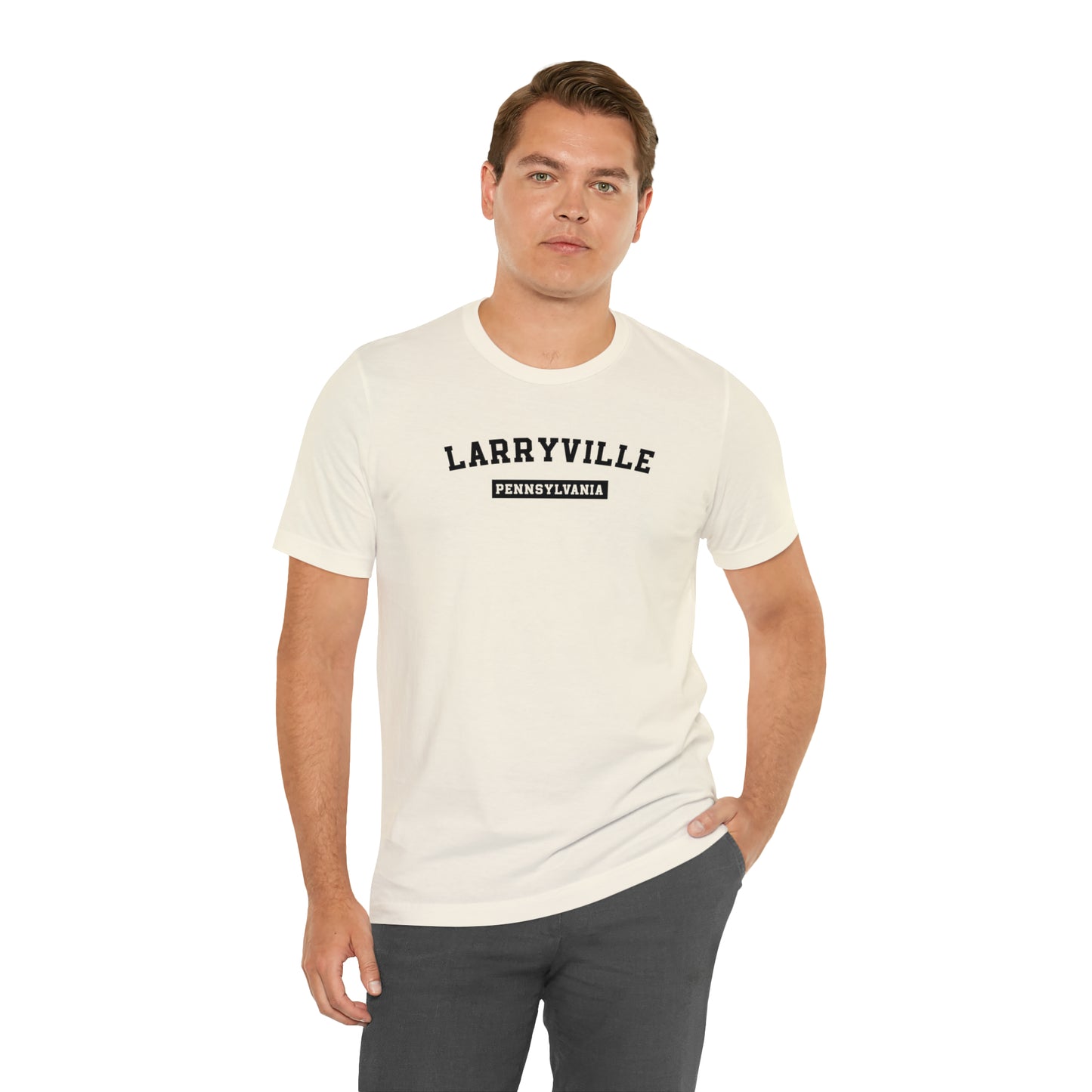 Larryville Pennsylvania Unisex Short Sleeve T-Shirt, Lawrenceville PA Tee
