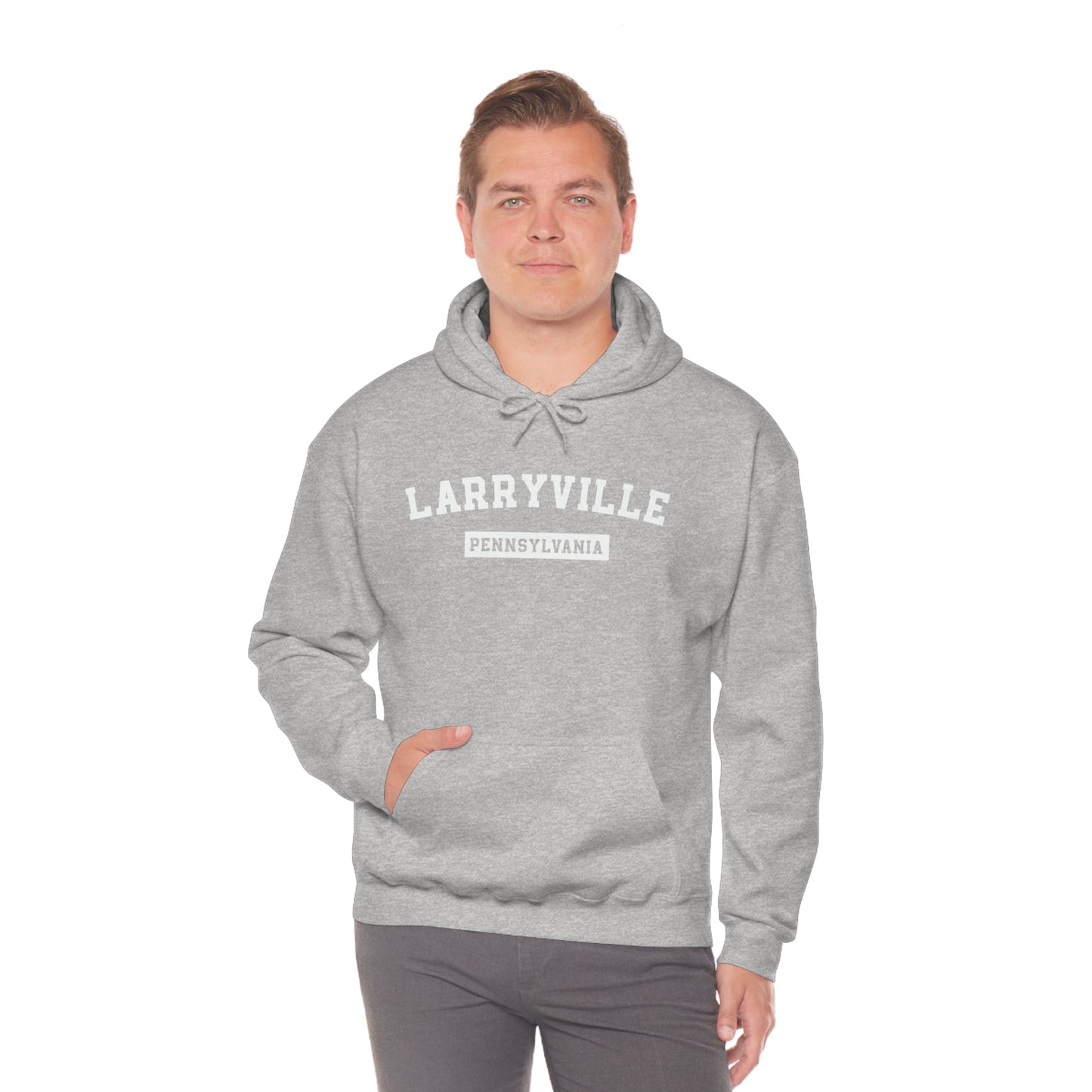 Larryville Pennsylvania Unisex Hoodie, Funny Lawrenceville Hooded Sweatshirt