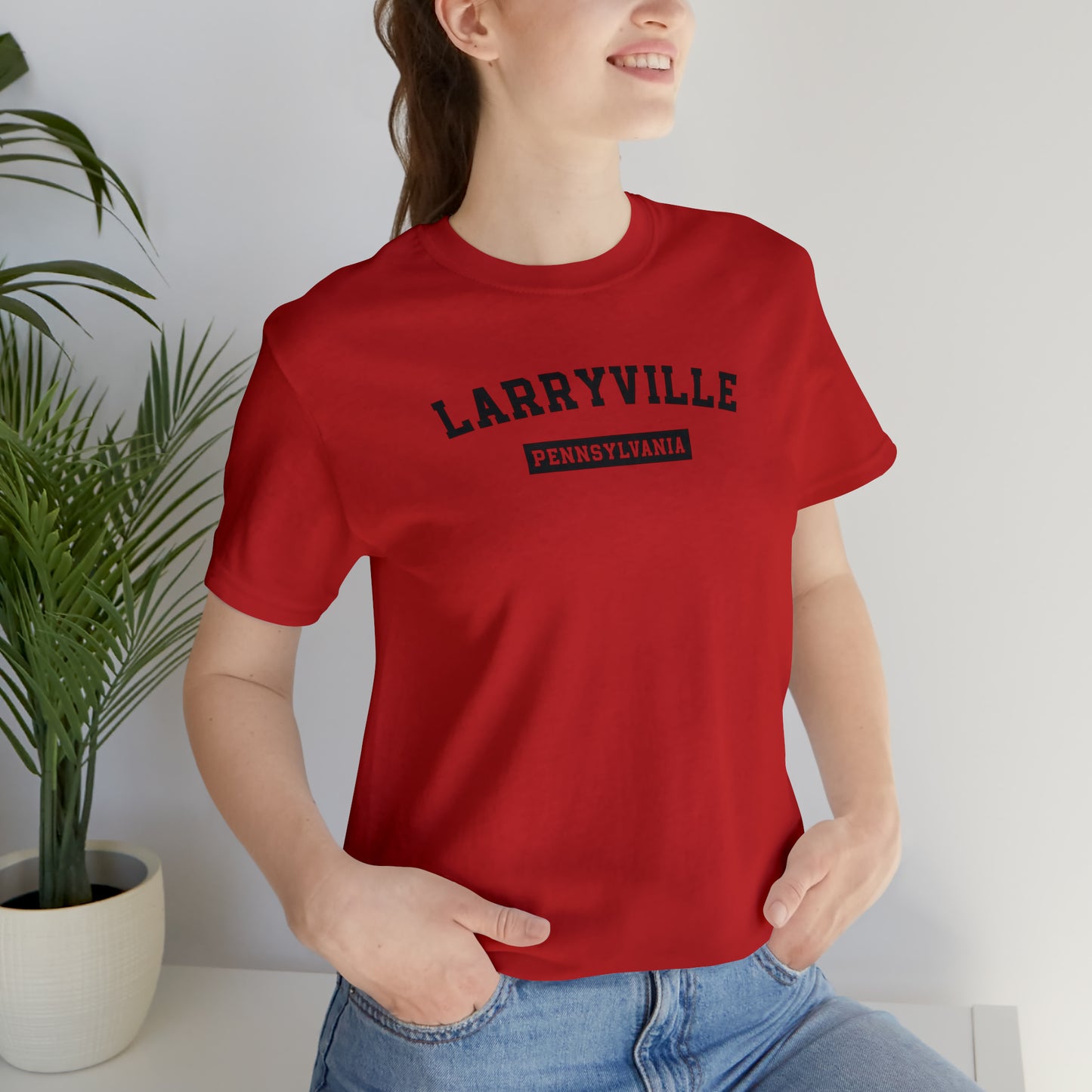 Larryville Pennsylvania Unisex Short Sleeve Tee