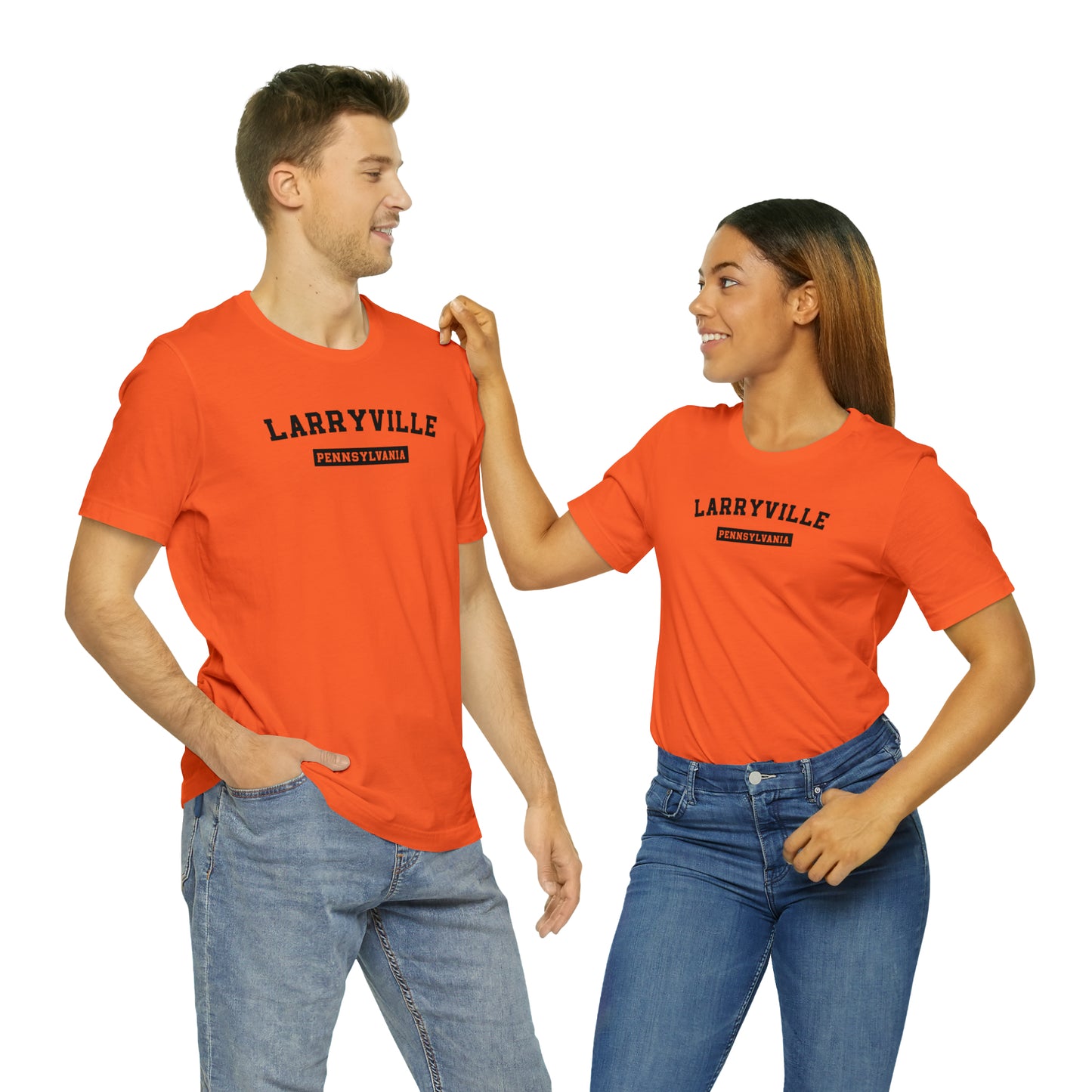Larryville Pennsylvania Unisex Short Sleeve T-Shirt, Lawrenceville PA Tee