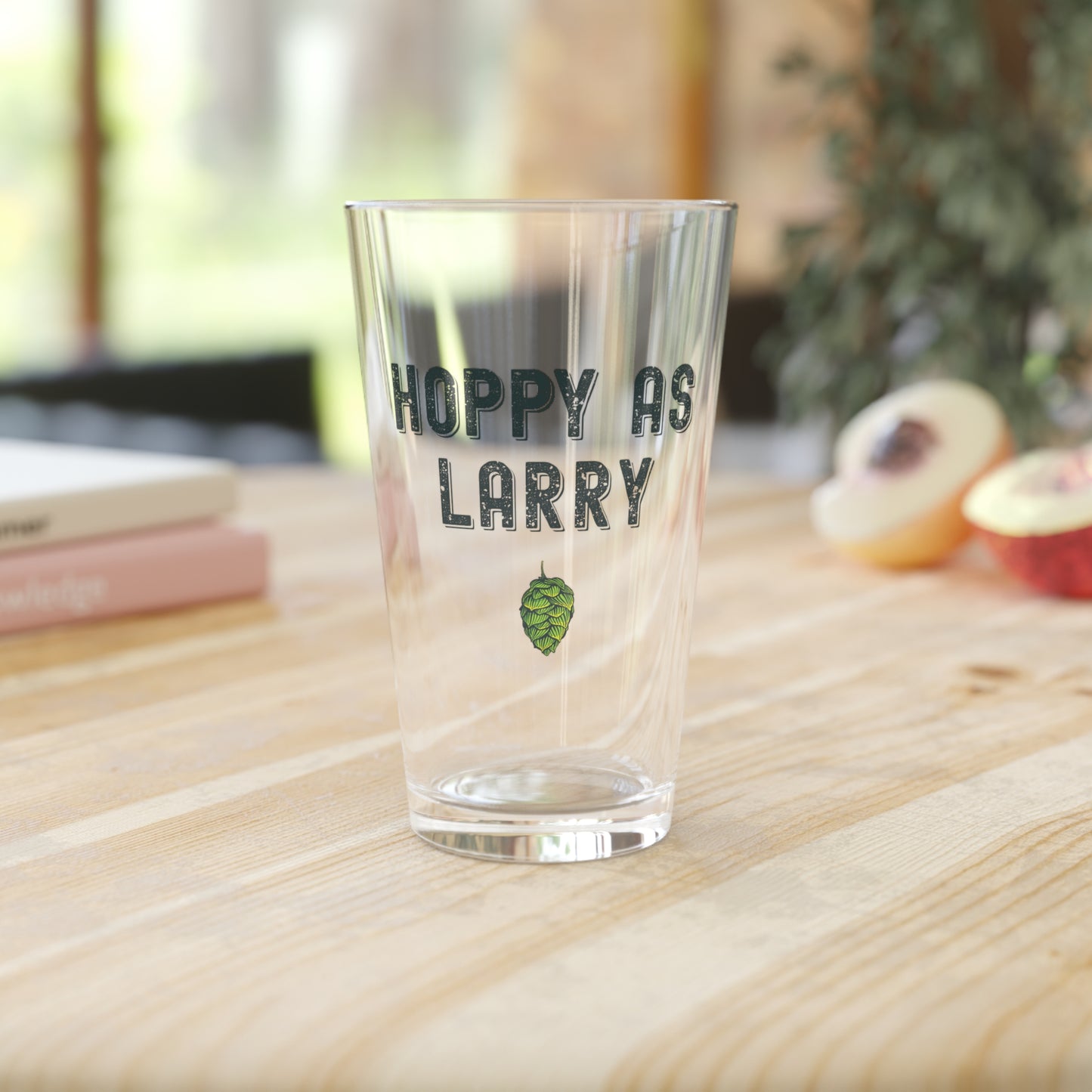 Hoppy as Larry Pint Glass, 16oz