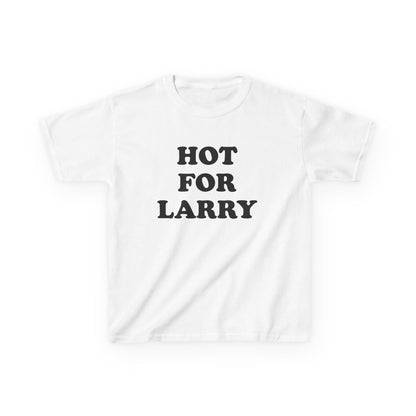 Hot for Larry Y2K Style Baby Tee, 90s Style Larry Tshirt