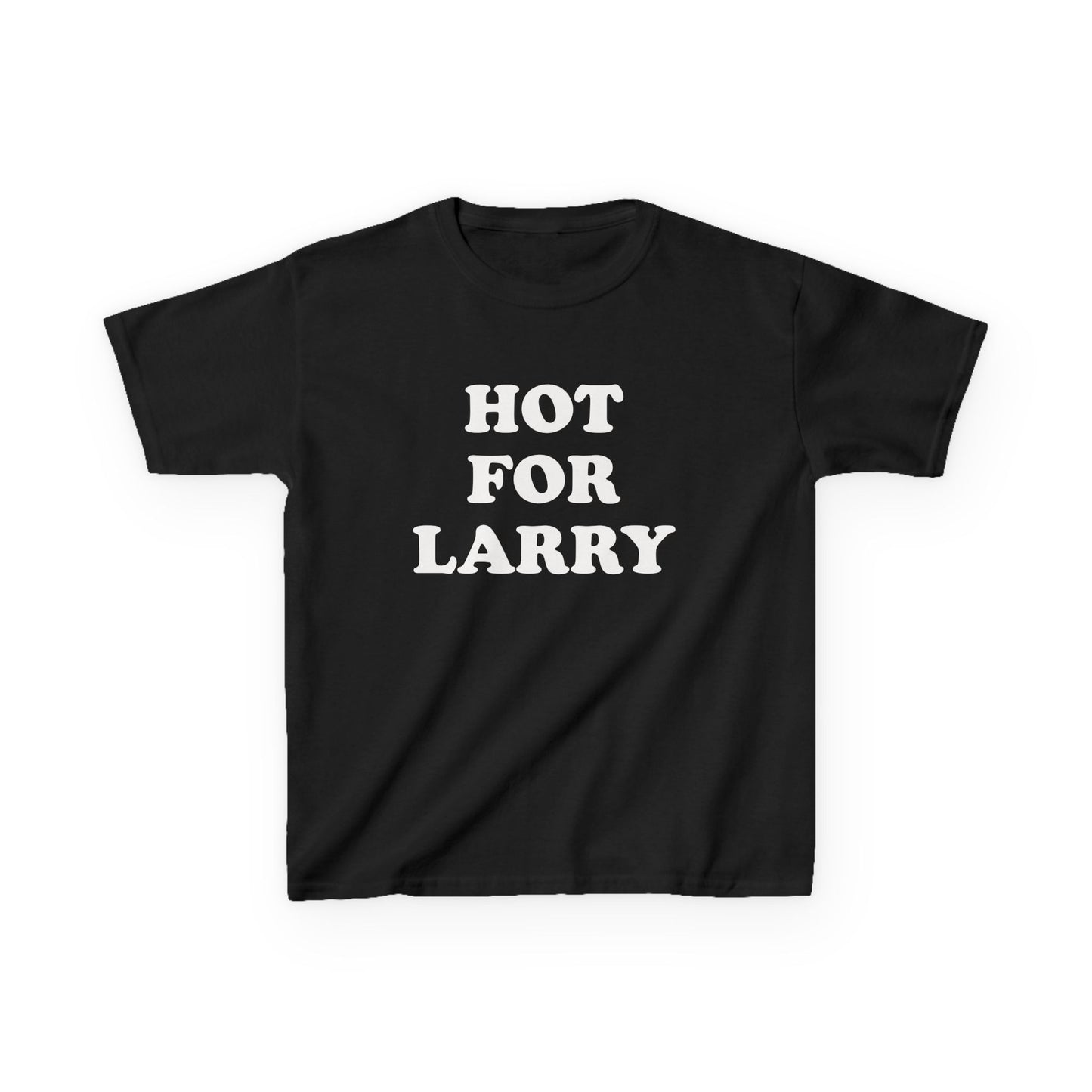 Hot for Larry Y2K Style Baby Tee, 90s Style Larry Tshirt