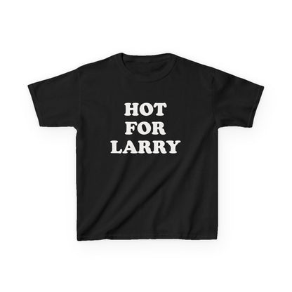 Hot for Larry Y2K Style Baby Tee, 90s Style Larry Tshirt