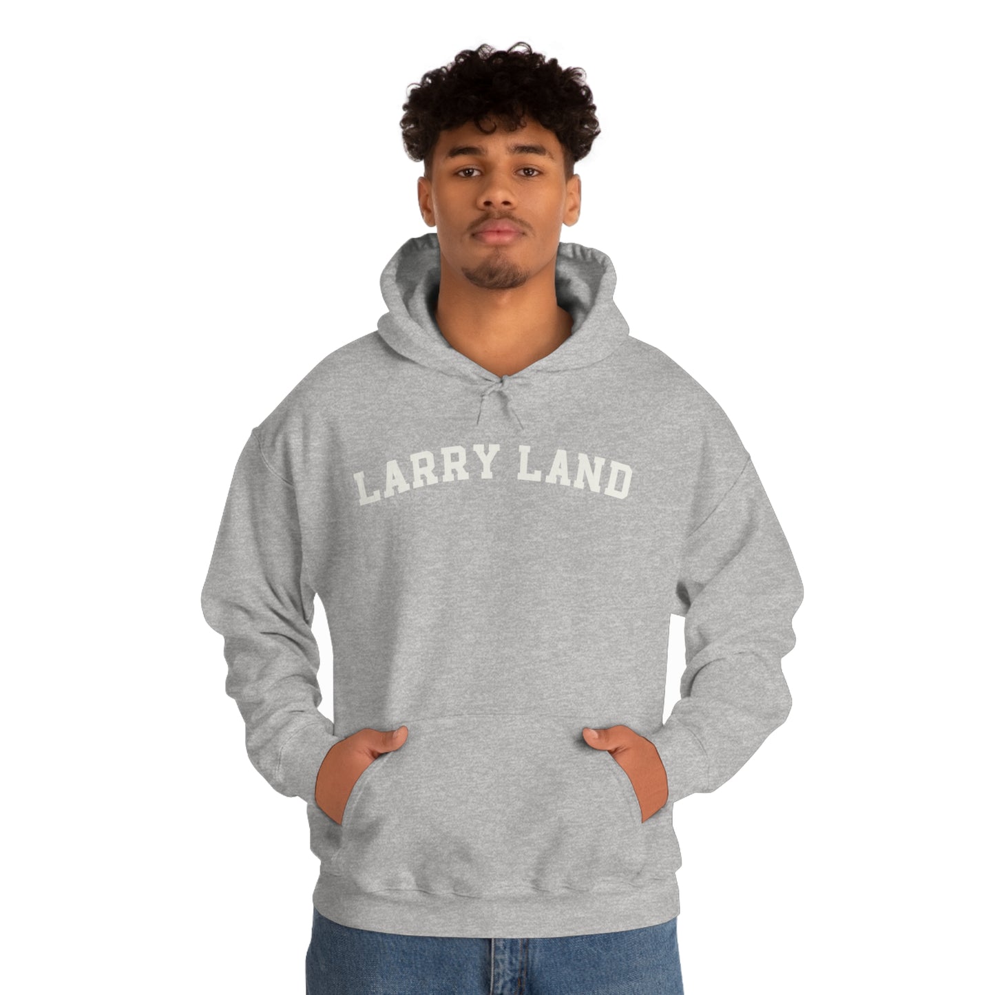 Unisex Heavy Blend™ Larry Land Hooded Sweatshirt