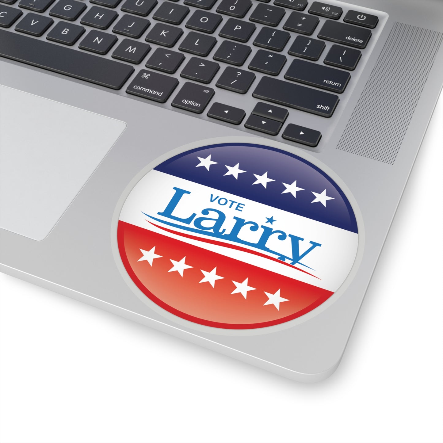 Vote Larry Circle Stickers