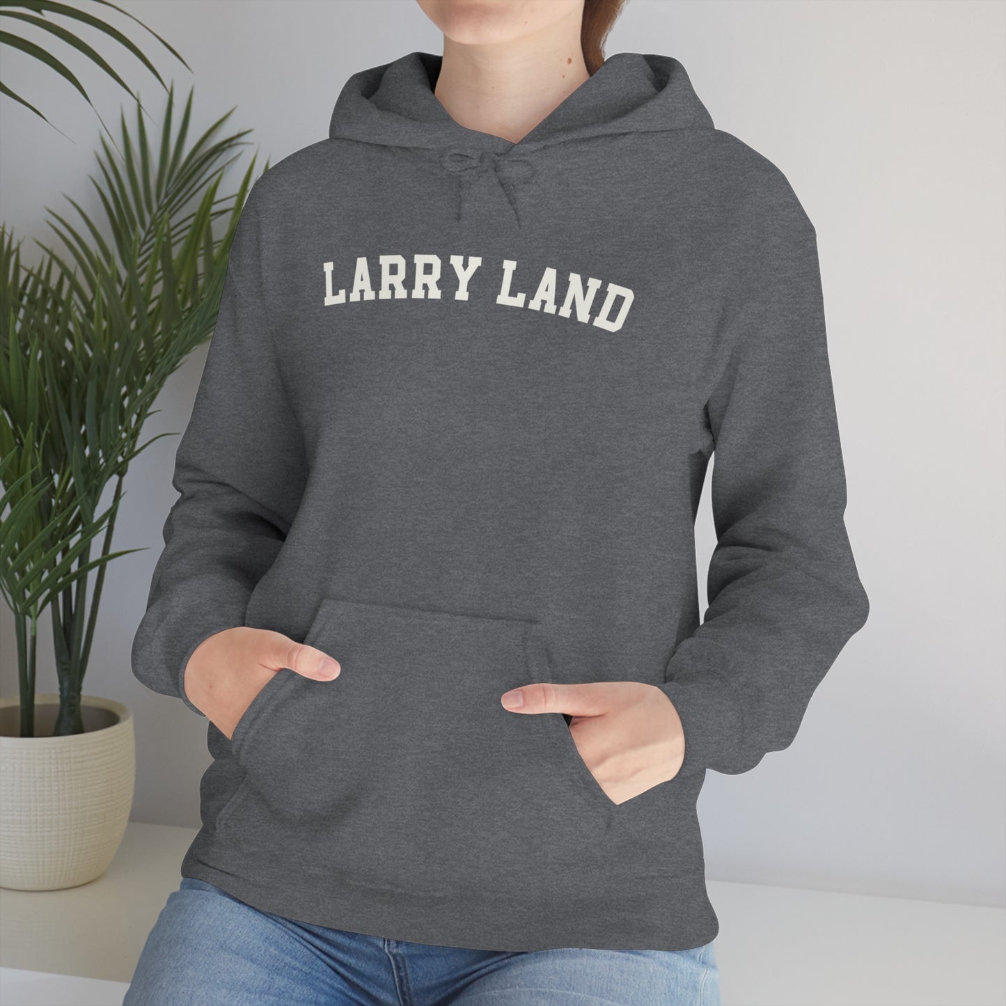 Unisex Heavy Blend™ Larry Land Hooded Sweatshirt