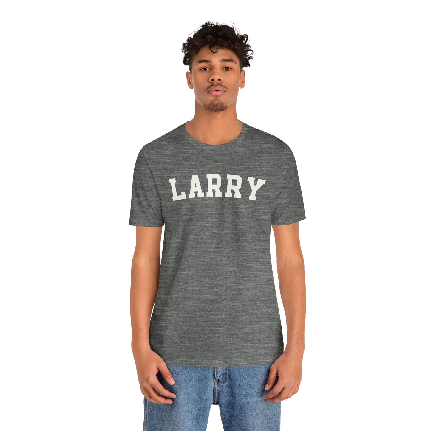 Larry Name Tee — Classic Collegiate Larry T-Shirt