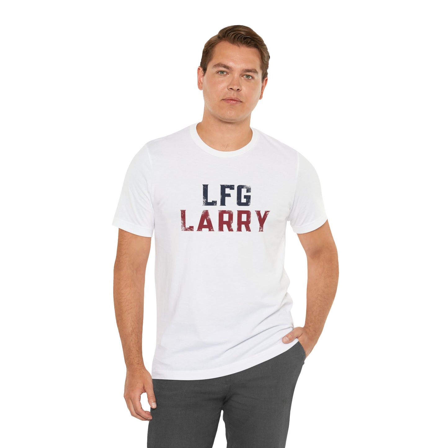 LFG Larry T‑Shirt – Funny Distressed Larry Tee